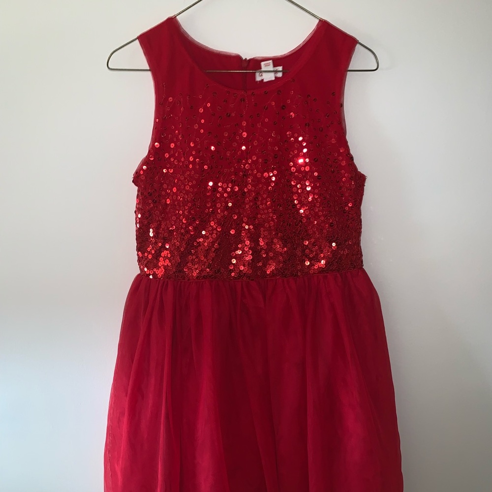Red dress